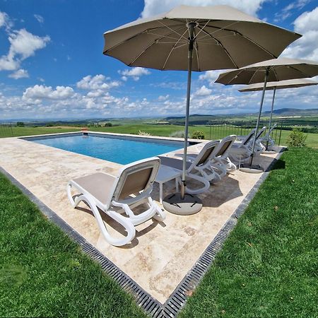 Villa I Cipressini Piscina Riscaldata Spa Toscana Pienza Exterior foto