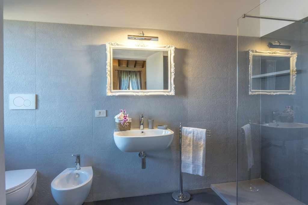 Villa I Cipressini Piscina Riscaldata Spa Toscana Pienza Exterior foto
