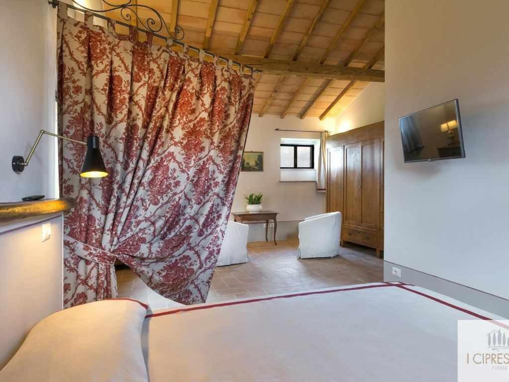 Villa I Cipressini Piscina Riscaldata Spa Toscana Pienza Exterior foto