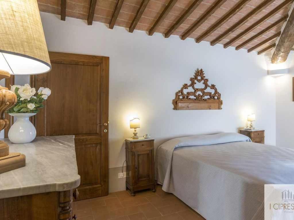 Villa I Cipressini Piscina Riscaldata Spa Toscana Pienza Exterior foto