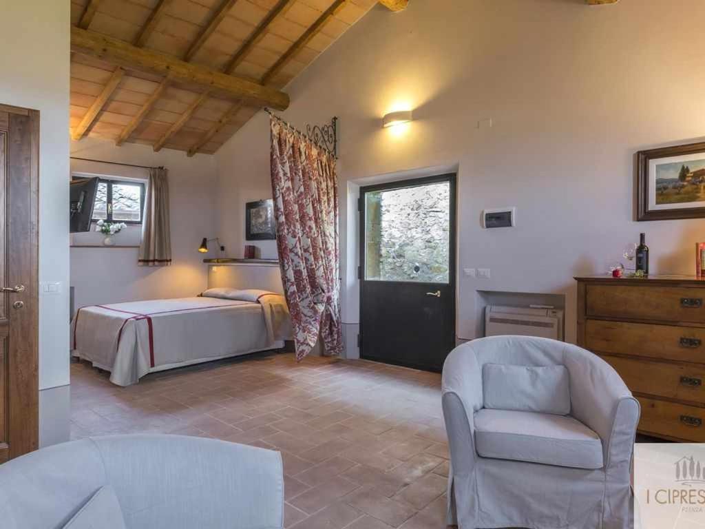 Villa I Cipressini Piscina Riscaldata Spa Toscana Pienza Exterior foto