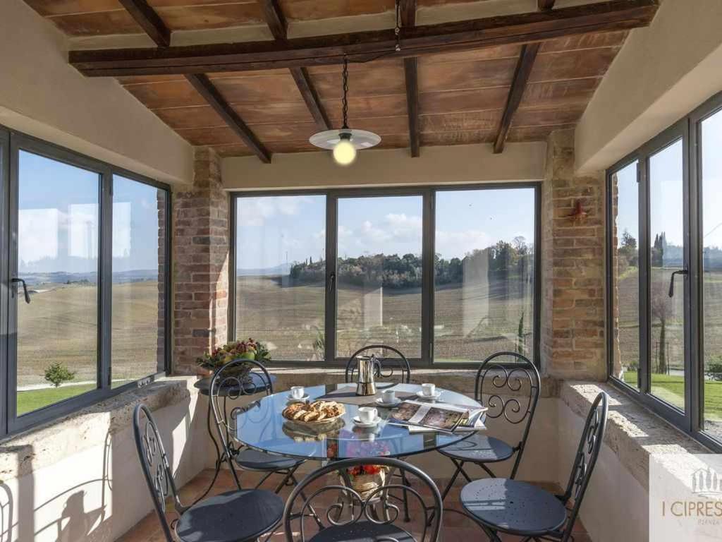 Villa I Cipressini Piscina Riscaldata Spa Toscana Pienza Exterior foto
