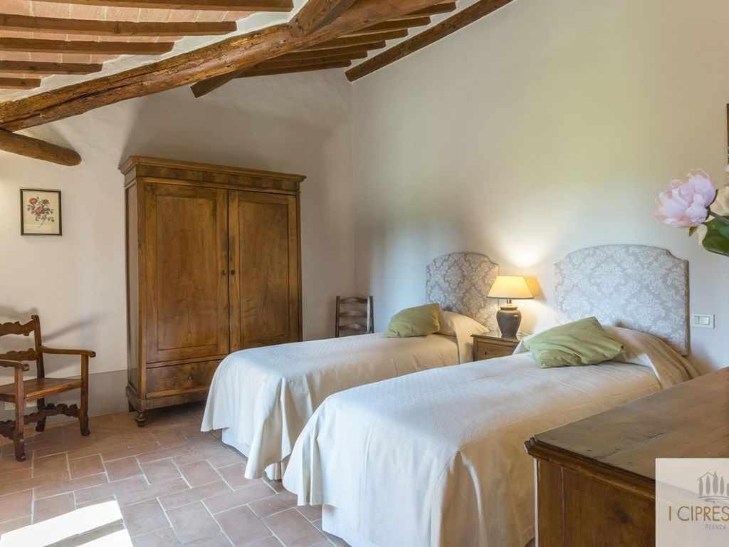 Villa I Cipressini Piscina Riscaldata Spa Toscana Pienza Exterior foto